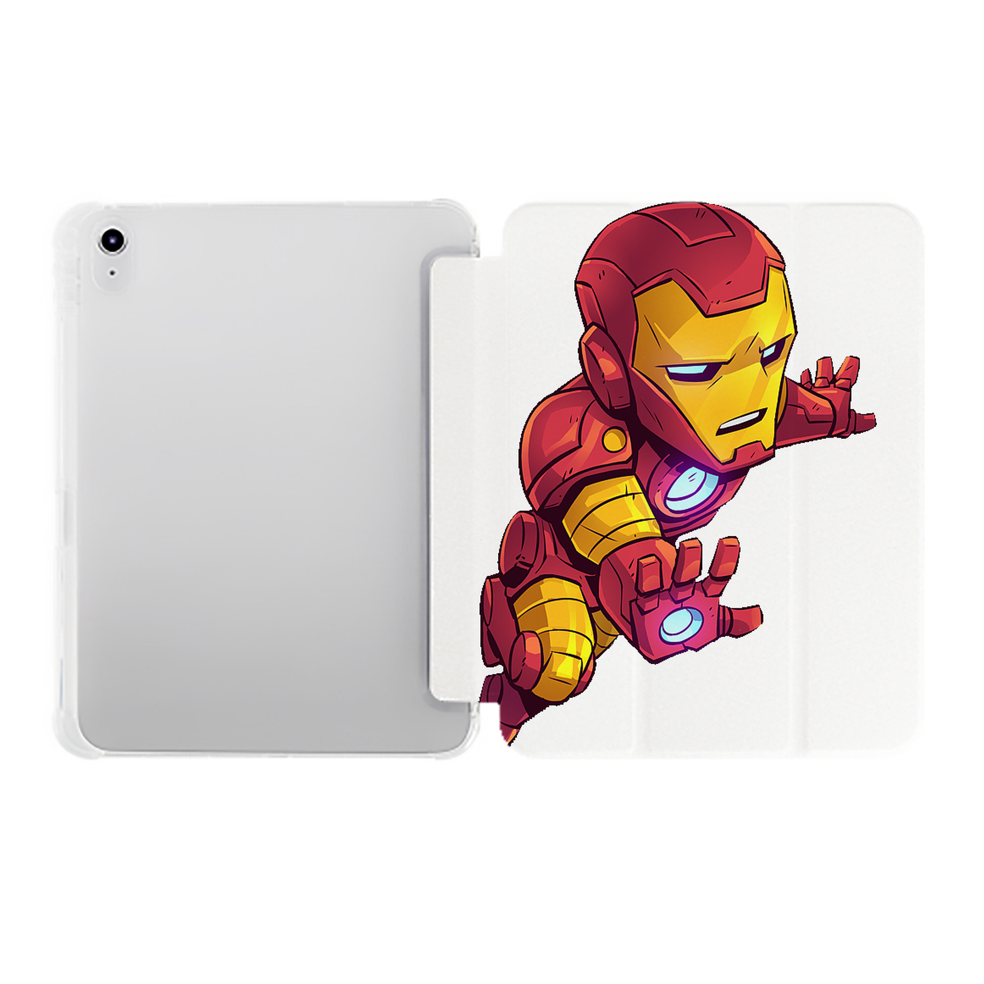 （画像用） アベンジャーズ The Avengers IPad ケース ペン収納付き 三つ折りスタンド PUレザー×シリコン 対応機種9.5/10.5/10.9インチ